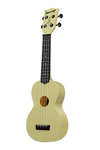 Kala KA-WMG-YL-S – Waterman, ukulélé soprano – Starlight Yellow Glow in the Dark - Les Beatles, Paul McCartney, John Lennon, RIngo Starr, George Harrison Kala KA-WMG-YL-S - Waterman, ukulélé soprano - Starlight Yellow Glow in the Dark – Image 5