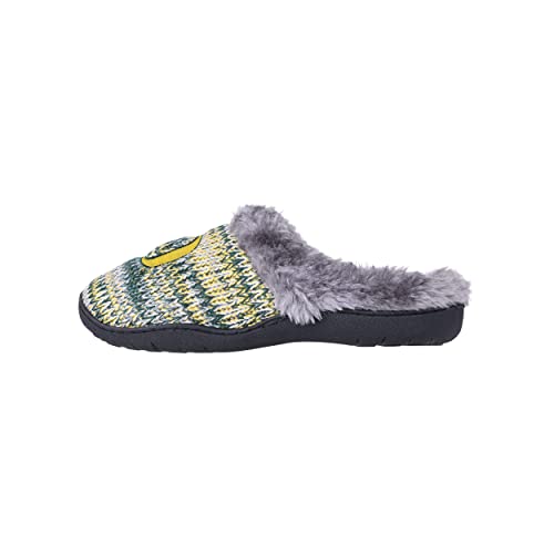 Image of FOCO Womens NHL Team Logo Peak Slide Slippers | Casual Slippers