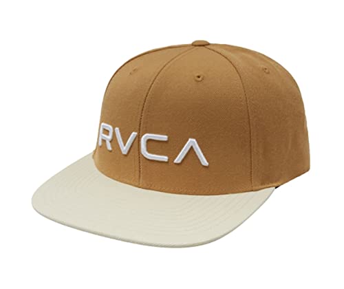Image of RVCA Men's Adjustable Snapback Straight Brim Hat