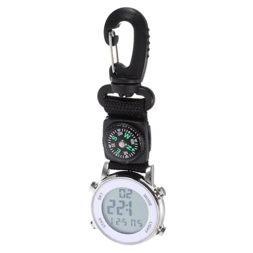 Reloj electrónico de bolsillo que evita rozaduras en la muñeca al sujetar en tu mochila de ruta