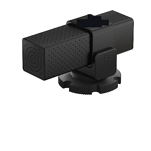 YQVEOT Ensemble d'équipements de Podcast, Mini Micro for Microphone de caméra avec Support de Choc Stable