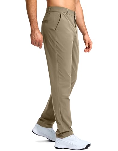 Image of G Gradual Mens Golf Pants Stretch Dress Casual Pants 30 inch /32 inch /34 inch Lightweight Work Travel Slacks for Men with 4 Pockets