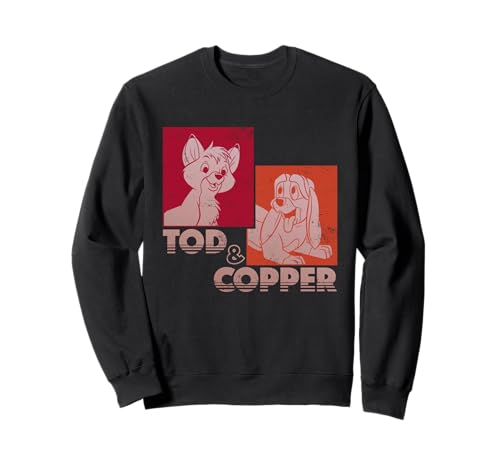 Sweat Disney Rox et Rouky le cadeau rétro parfait pour passionnés