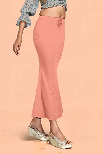 Image of J B Fashion Women's Lycra Full Elastic Saree Shapewear Petticoat (S-01-06)