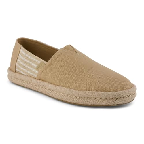 Alpargatas de algodón para hombre TOMS Alpargata Rope 2.0 con suela de cuerda