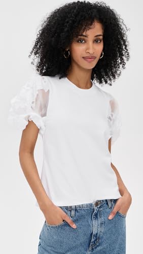 Cinq à Sept Women's Paper Floral Organza Yashi Top2