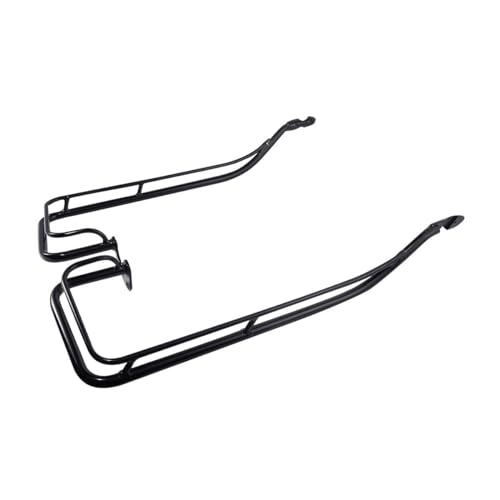 Barra Protectora para Alforjas TCMT Negra Harley Touring miniatura 4