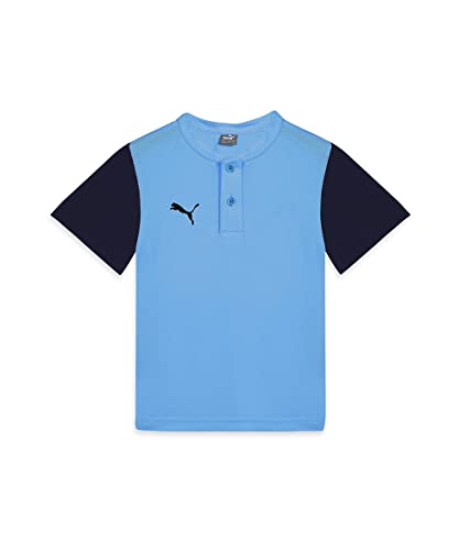 Image of Puma Boy's Color Block Athletic Fit Polyester T-Shirt