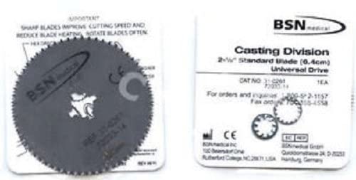 BSN 31-0261 Cast Cutting Blade, Round, Stainless Steel, 2.5" Diameter