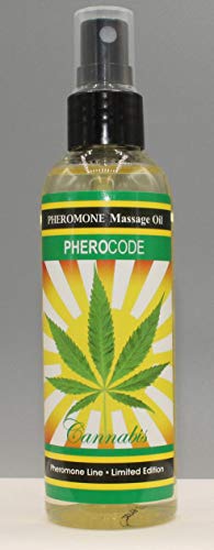 Massage Oil PheroCode 3.4 Fl. Oz with Pheromones and Hemp Flower Sensual Aphrodisiac