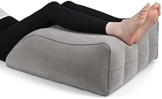 Leg Elevation Pillow,Inflatable Wedge Pillows,Comfort Leg Pillows for Sleeping,Improve Circulataion and Reduce Swelling,Suitable for improving Sleep Quality,Pregnant,Surgery and Injury,Recovery
