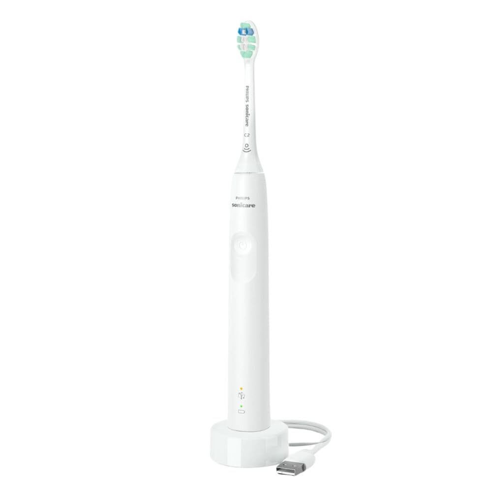 Philips Sonicare serie 4100 Spazzolino elettrico sonico bianco HX3681/33 (CEP. DENTAL ELE. PHILIPS SONICARE 4100)