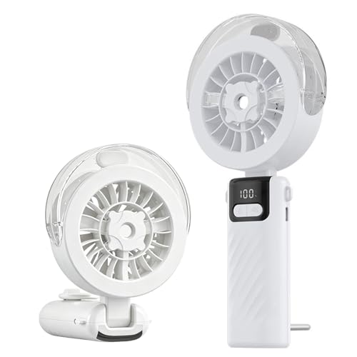 Homirty Ventilador de Mano USB Recargable