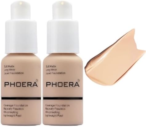 2 Pack PHOERA Foundation