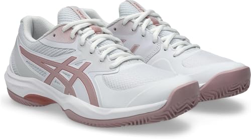Asics Para Mujer. 1042A282 Zapatillas Game Ff Clay/Oc Blanco (40.5), Plano, Cordones, Casual - 4