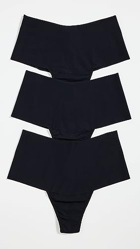hanky panky - BreatheSoft High Rise Thongs for Women | Microfibre Knit Underwear Panties, Lingerie | Sizes (XS-XL), 3 pack2
