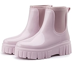 ◆OTZ SHOES◆ Beadle platform rain boots short FLOTES2W23 Amazon.com | Gets Womens Rain Boots, Waterproof Platform