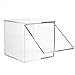 Acrylic Clear Cube Perspex Display Box Case Plastic Base Dustproof