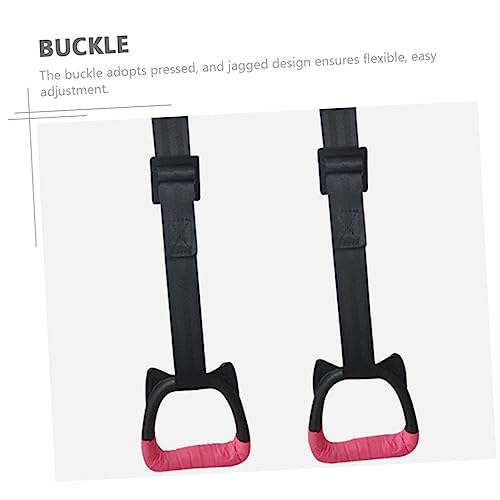 Anillas de gimnasia con correas Kisangel para ejercicio indoor miniatura 4