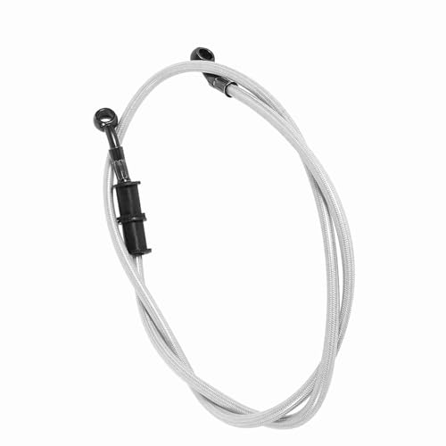 Eacam Latiguillo de Embrague y Freno de Acero Trenzado, Multicolor, 1200 Mm, Tornillos Banjo, Compatible con la Mayoría de Motos, Enduro, Motocross, Herramienta de Conversión a Frenos de (500 mm)