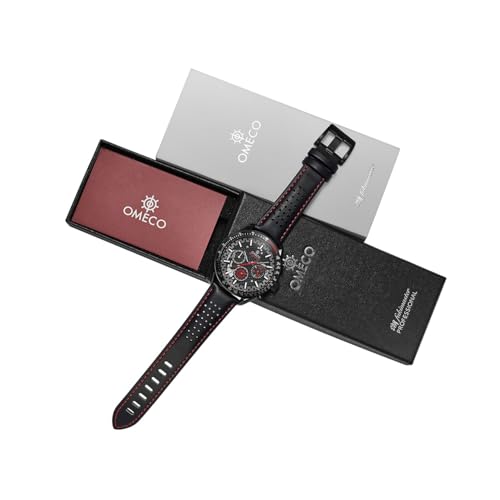 潮fukimaster 抱いてNight 腕時計 クロノグラフ 日本製ムーブメント (レッド) 商品画像8