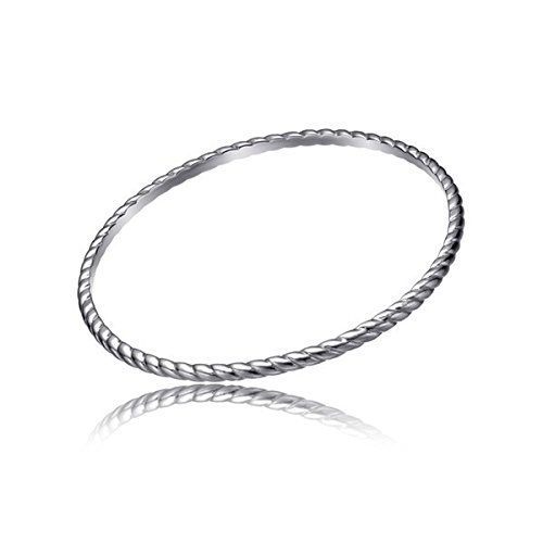 Preisvergleich Produktbild Eurowebb Damen-Armreif Stahl Silber