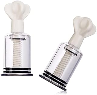 Npple Sucker,2PCS Cupping Set,Vacuum Twist Suction Cupping Device for Relaxation Pain Relief 2.5cm
