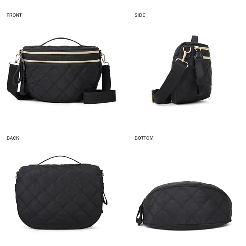 Image of Crossbody Purse for Women Small Crossbody Bags Trendy Vegan Leather with Adjustable Shoulder Straps Gift for Mother Wife Mom