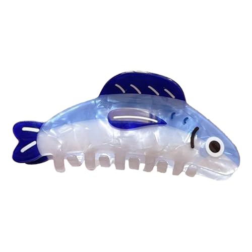 Pinza per capelli, portatile, a forma di pesce, , per acconciare i capelli, per torcere e modellare i capelli, per donne e ragazze, viaggi, feste, vacanze, lavoro