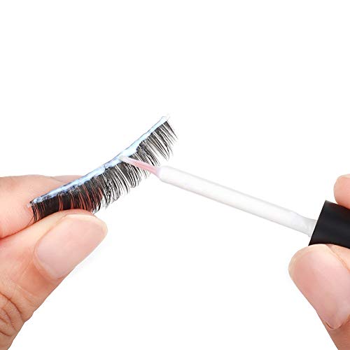 BEYELIAN False Eyelash Glue Latex Free |Super Strong for Silk Mink Lashes |Thin Brush | Easy to Use Long Lasting Lash Adhesive 3.5g