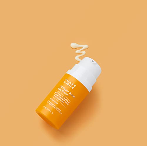 Paula's Choice C5 Super Boost Eye Cream With 5% Vitamin C, Hyaluronic Acid & Peptides, For Puffy Eyes, Dark Circles, Fine Lines & Crow’s Feet, 0.5 Fl Oz  #TOP1