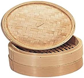 Vogue K303 Bamboo Steamer, 8" Diameter