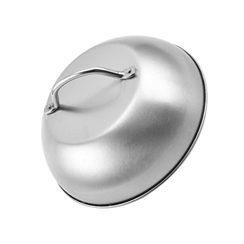 Couvercle basting griddle pour fonte de fromage et cuisson vapeur