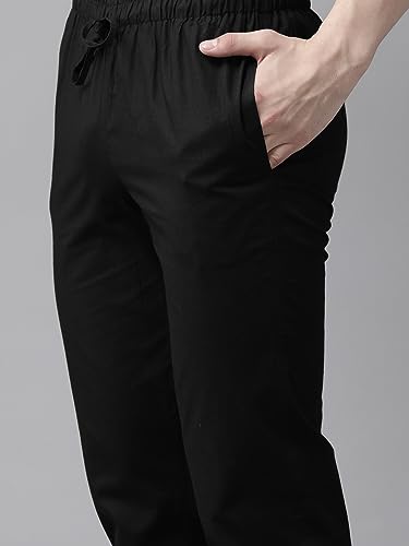 Image of See Designs Men Full Sleeve Chanderi Silk Sequins Mandarin Collar Side Slit Kurta With Pyjama