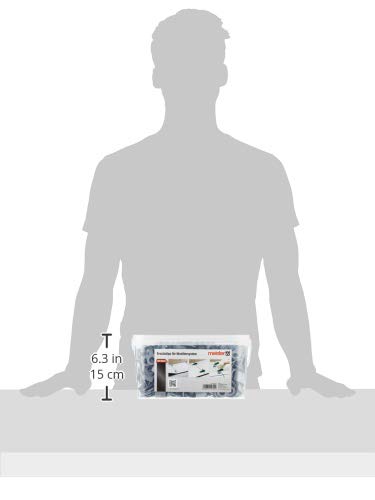 Meister Ersatzclips für Nivelliersystem, 400 Stück - Im Eimer - Fliesendicke 7-15 mm / Fliesen-Nivellierhilfe mit Zuglasche / Verlegehilfe mit Keilen / 4423200