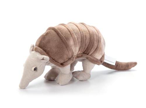 The Petting Zoo Armadillo Stuffed Animal Plushie, Gifts for Kids, Wild Onez Wildlife Animals, Armadillo Plush Toy, 9 inches