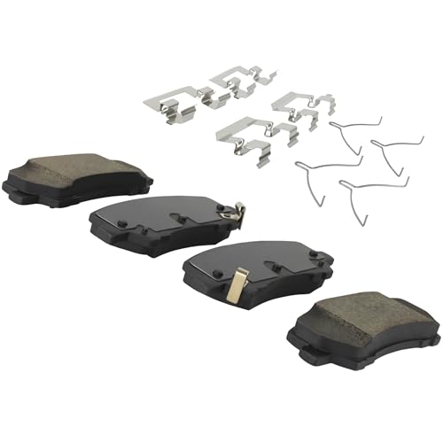 Image of QUALITY-BUILT Rear Ceramic Brake Pads, Premium 1001-2412C, Compatible with 2022-2023 Ford Mustang