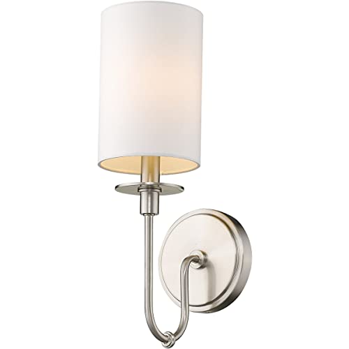 Z-Lite 1 Light Wall Sconce 809-1S-BN, Brushed Nickel by Z-Lite - Used condition - Image 8