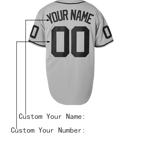 Jersey de béisbol Custom Sandlot Rodriguez Squints, camisa deportiva con botones miniatura 3