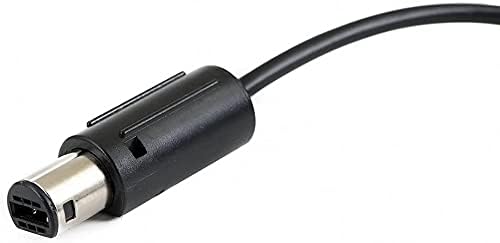 Miniatura 4 de QUMOX 2x negro Wired Classic Controller Joypad GamePad for Nintendo GameCube GC Wii Turbo Lento característica