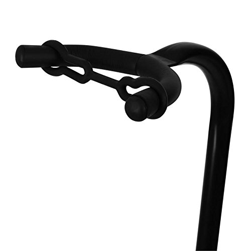 AUNA Stand Guitare – Support trépied pour Guitare ou Basse (Pliable, sécurisé Forme Y) – Noir résistant - Les Beatles, Paul McCartney, John Lennon, RIngo Starr, George Harrison AUNA Stand Guitare - Support trépied pour Guitare ou Basse (Pliable, sécurisé Forme Y) - Noir résistant – Image 3