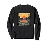 Serene Lake With Lily Pads Landscape Vintage Merch