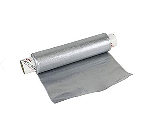 Dycem 1 carrete antideslizante de 20 cm, color plateado