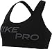 Nike Damen Sport-BH Pro Dri-Fit Swsh Light Support Grx Bra, Black/White, FN2749-010, L BLACK+DECKER günstig Kaufen-Nike Damen Sport-BH Pro Dri-Fit Swsh Light Support Grx Bra, Black/White, FN2749-010, L