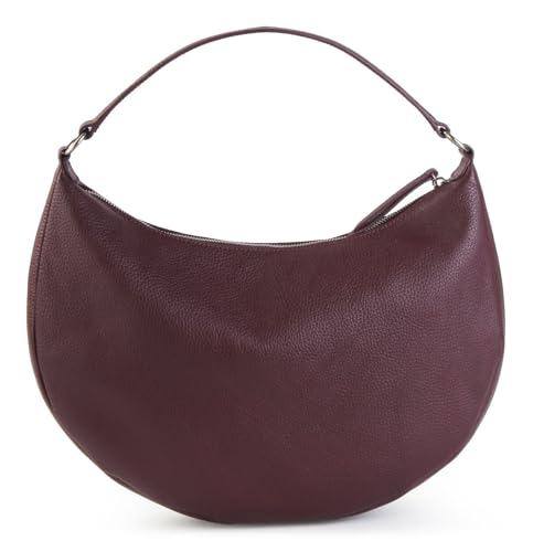 Sac à main Vika Hobo L Wine Jost en cuir aux finitions soignées