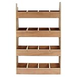 Van Racking Unit Tool Storage Ply Toolbox Shelves Shelving Rack Organiser Removable Dividers Driver & Passenger Side 4 Shelves 16 Compartments 12mm Thick Plywood 116 x 67.5 x 28.5cm FREE Fixings