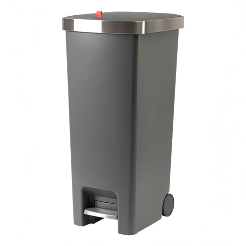 �L���X�^�[�t�� �y�_���� �S�~�� 35L�`45L �X�e�����X�� �É��\�t�g�N���[�Y ��e�� �t�^�t�� ���肪�ӂ������Ă��J������ �ƒ�p/�Ɩ��p �q���I ������� �L�b�`�� �_�X�g�{�b�N�X (�_�[�N�O���[,45L)