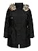 Price comparison product image ONLY Carmakoma Women's Carirena Parka Coat Otw, Black (Black Black), Medium (size: M-46/48)