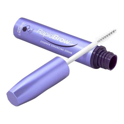 RapidBrow Eyebrow Enhancing Serum Lash Accelerator Serum, Clear, Nourishing Serum 0.1 fl. oz.