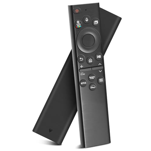 Quevati BN59-01385A Télécommande vocale Universelle de Rechange pour Samsung Smart TV avec 4 Touches de Raccourci, avec The Frame Neo QLED, Smart 4K Crystal...